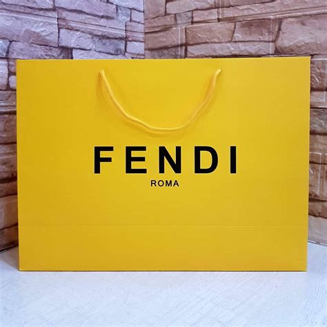 fendi paper bag|fendi factory outlet online.